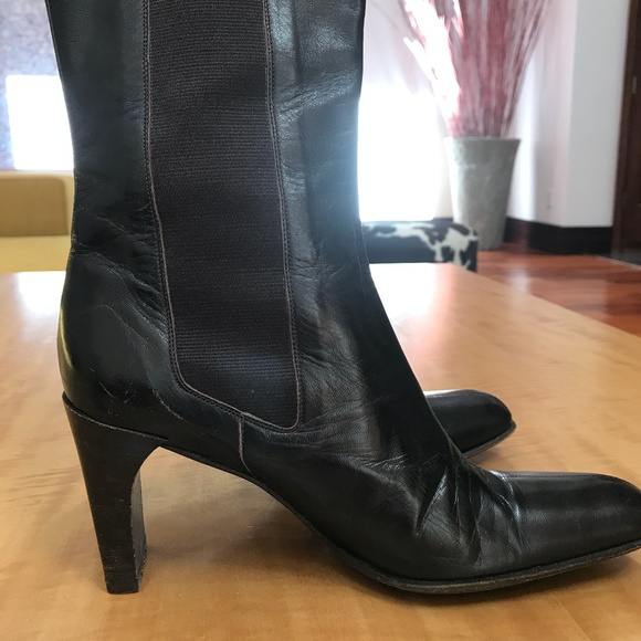 NWOT Anne Klein Brown heel boots - Picture 7 of 10
